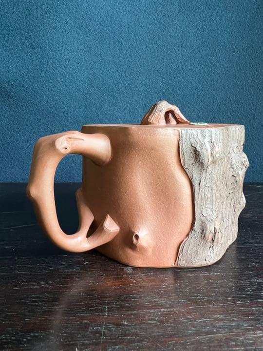 中国紫砂壺　茶道具　在銘　急須