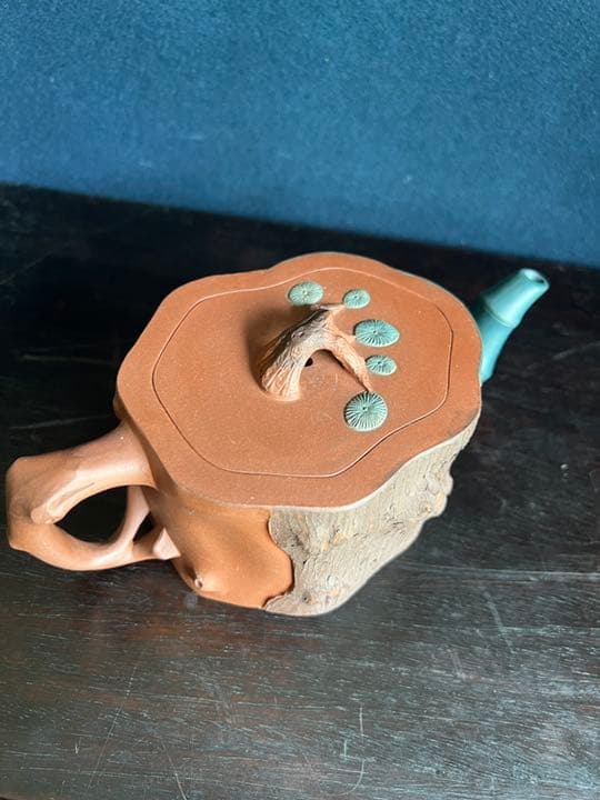 中国紫砂壺　茶道具　在銘　急須