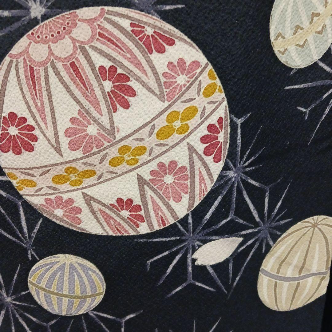 新品　シンプル黒ちりめん　振袖フルセット