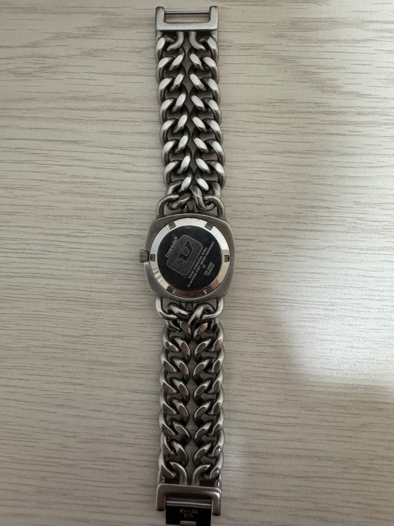 DIESELレディース腕時計クォーツ電池交換無しダブルチェーンベルト DZ