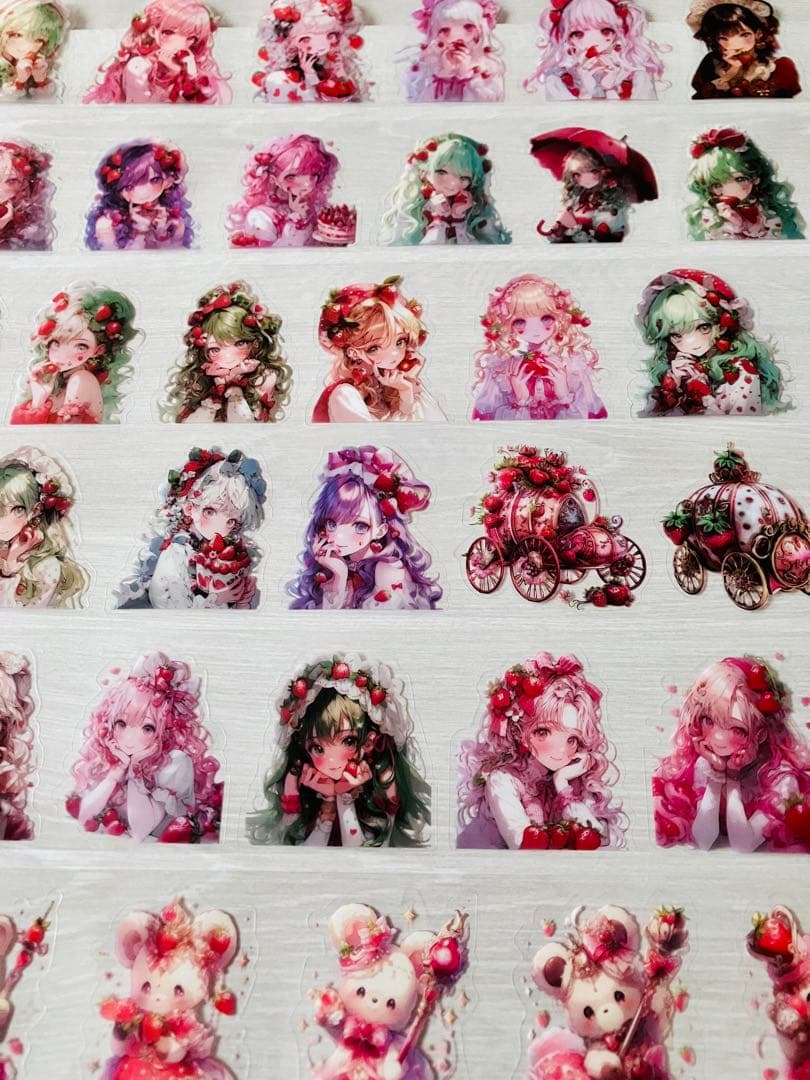 nene様　Ichigo Princess pet ロールステッカー