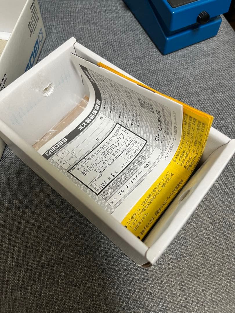 ギター BOSS Blues D BD-2