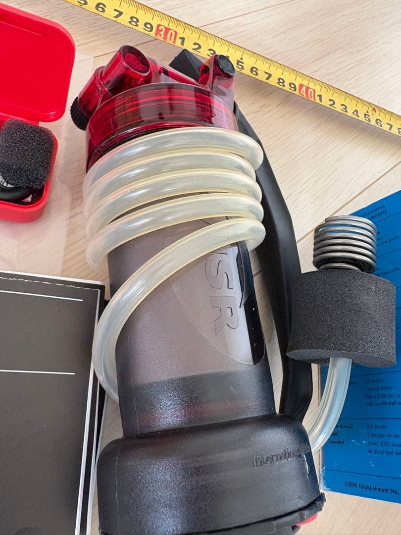 MSR アウトドア 浄水器 ミニワークスEX 予備フィルター1本付き　未使用品