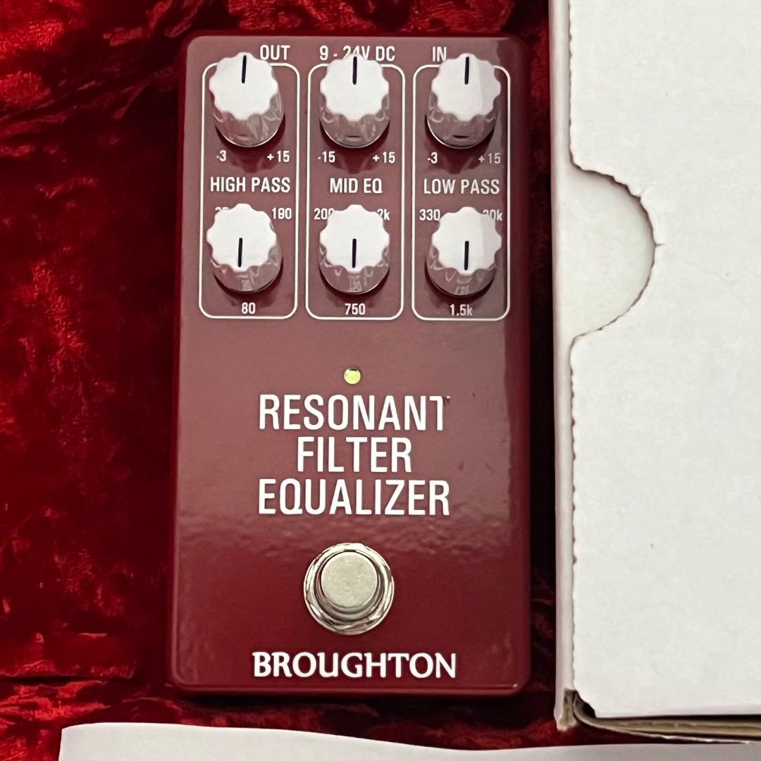 ギター Broughton Resonant Filter Equalizer