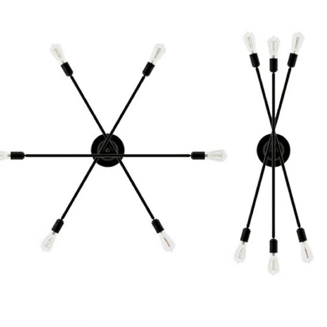 シーリングライト（電球7個付き）1/6処分予定