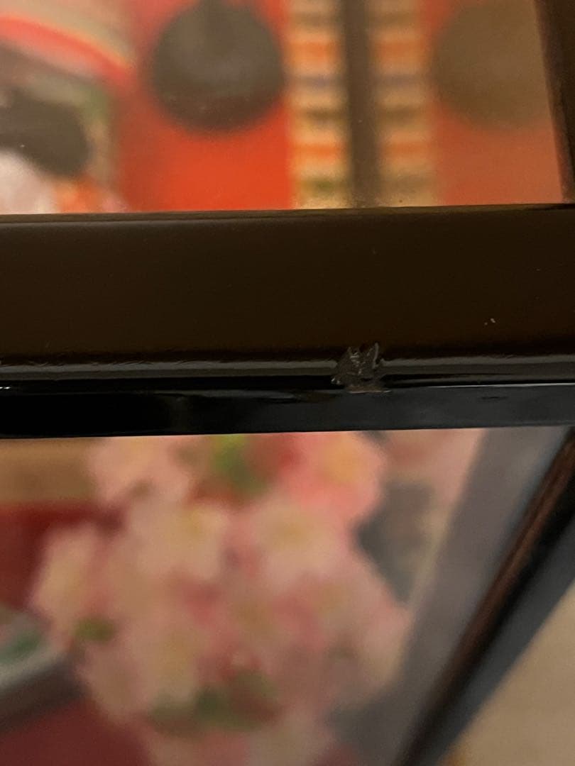 ひな人形 5体 ガラスケース付き