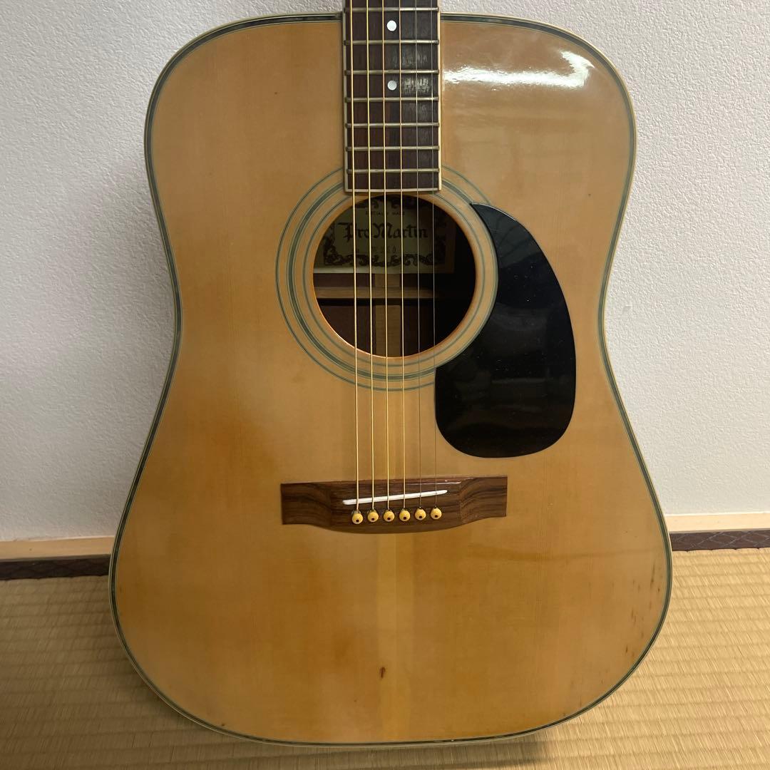 廃盤希少　マーティン 縦ロゴ W-250 Pro Martin アコギ　70年代