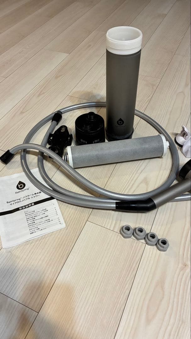 BathSpring バスルーム浄水器　マイクロナノバブルシャワー