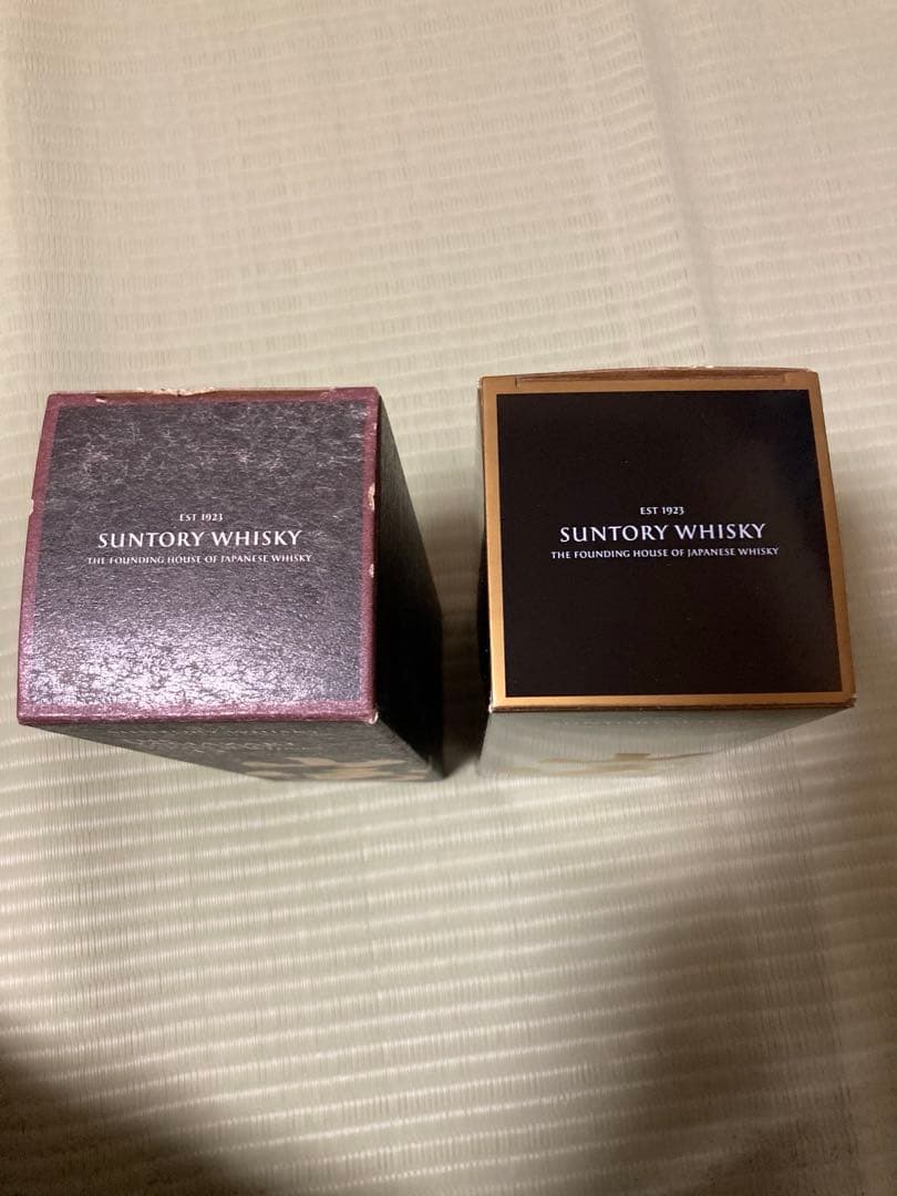 山崎ウイスキー 18年 12年 空き瓶空箱セット