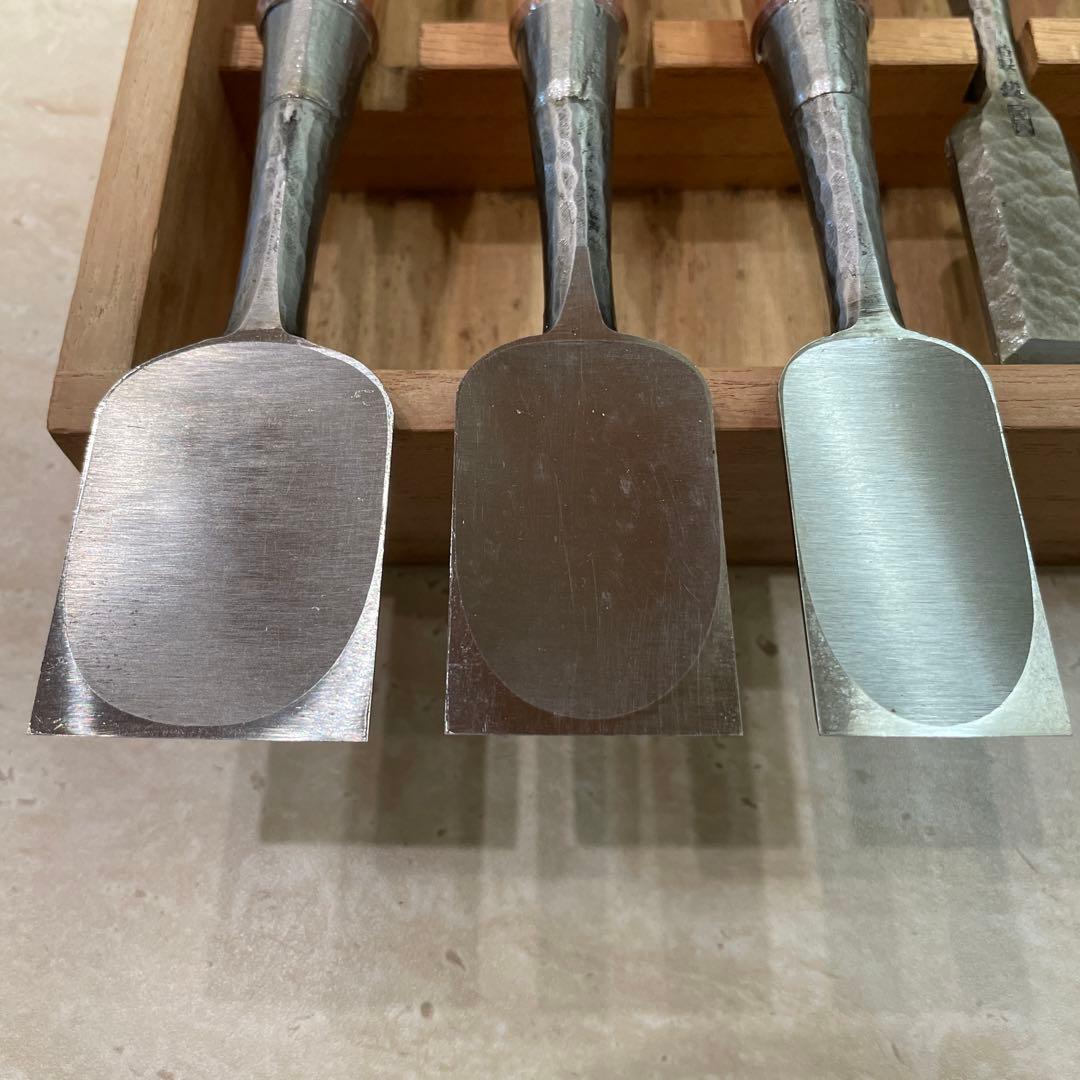 国慶　打出し鑿 総磨 10本組　超稀少