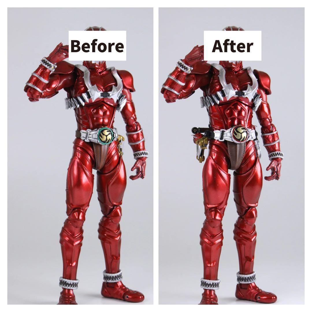 【新品】フィギュアーツ真骨彫に使用可！　仮面ライダー響鬼系改造腹部　威吹鬼用