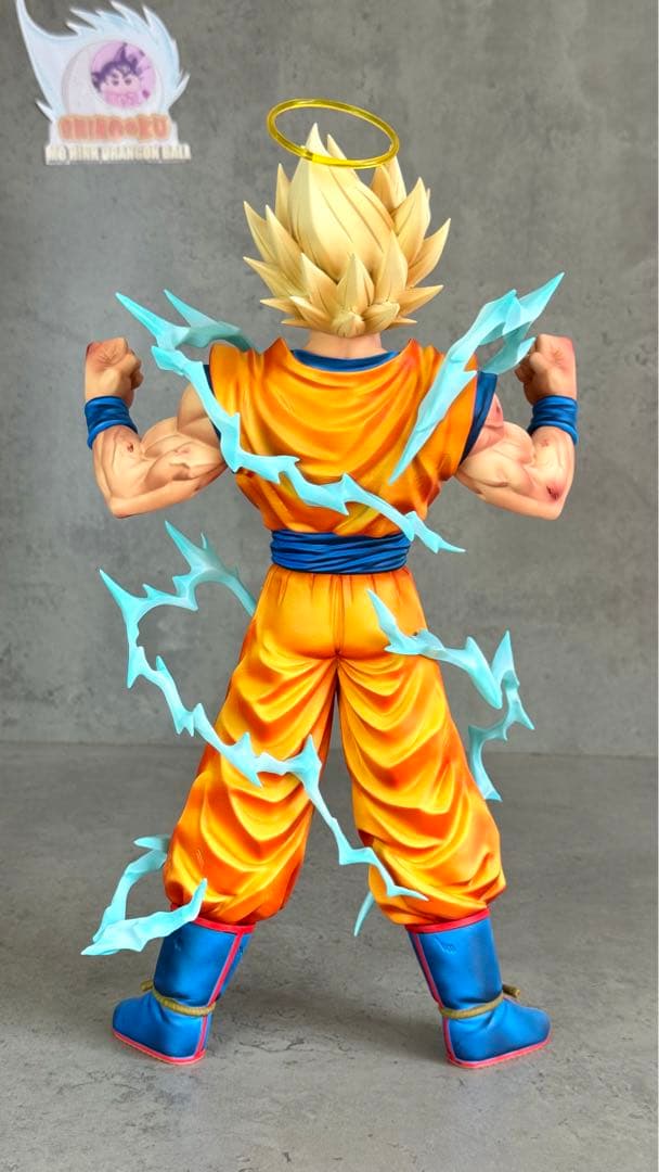 ドラゴンボール 孫悟空リペイント 三次元彩色フィギュア