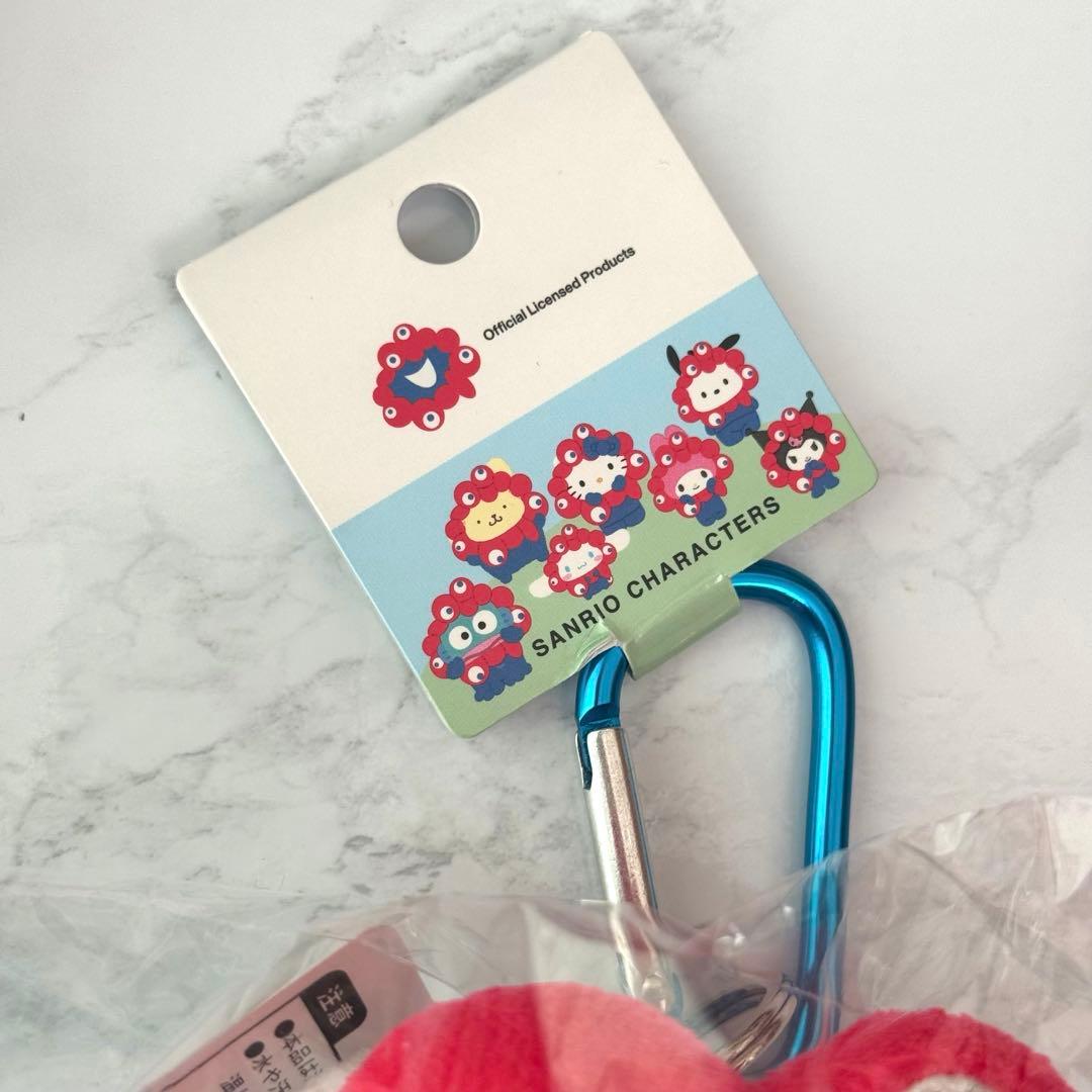 ミャクミャク ハローキティ 万博 カラビナ マスコット ２個セット なりきり