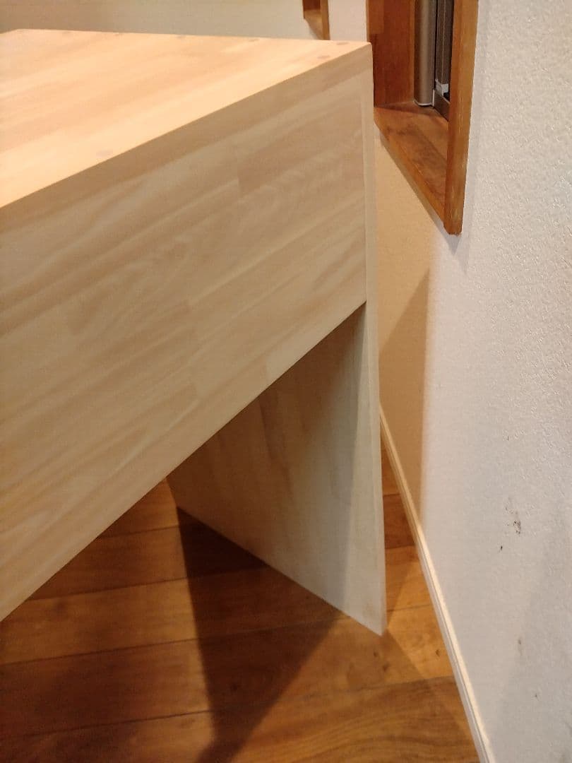 木製　ハンドメイド　オーダー　コの字　棚　シェルフ　ラック　カウンター