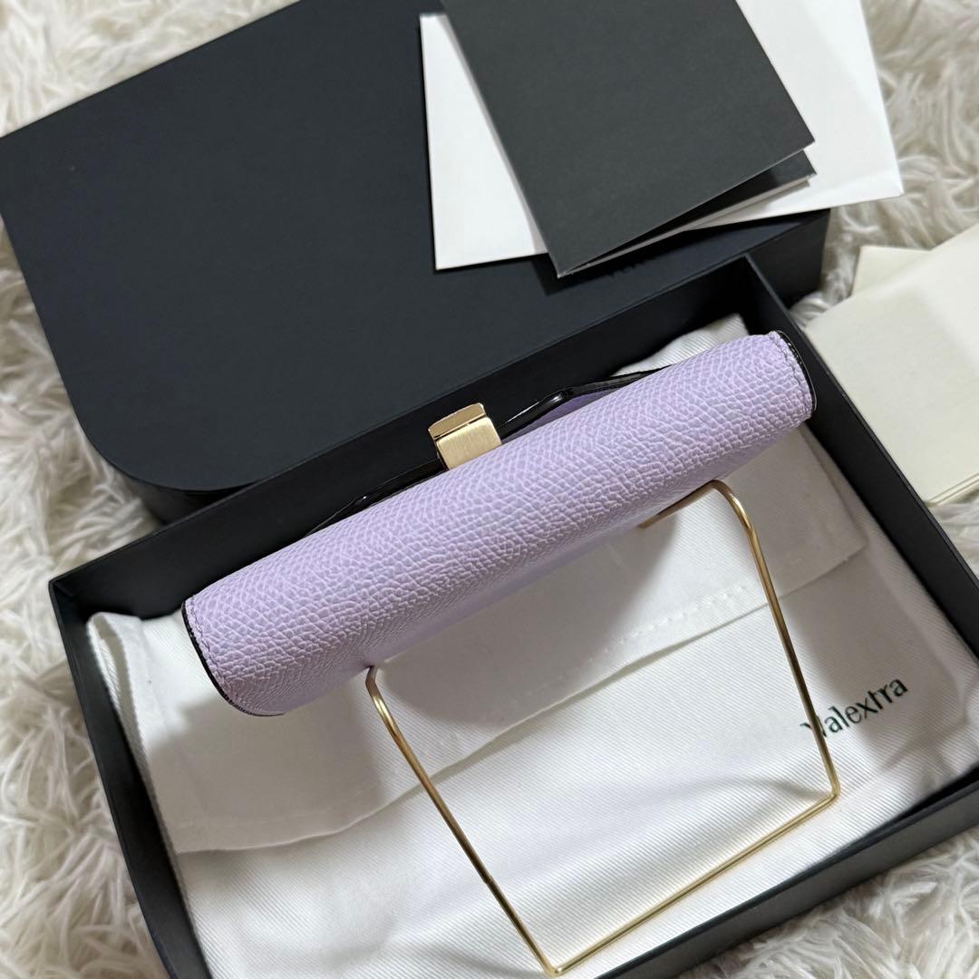 ⭐️新品未使用⭐️　Valextra イジィデ　三つ折り財布　コンパクトウォレット