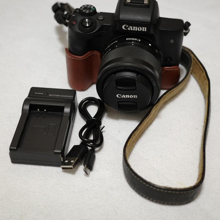ミラーレス一眼 Canon キヤノン EOS Kiss M レンズセット