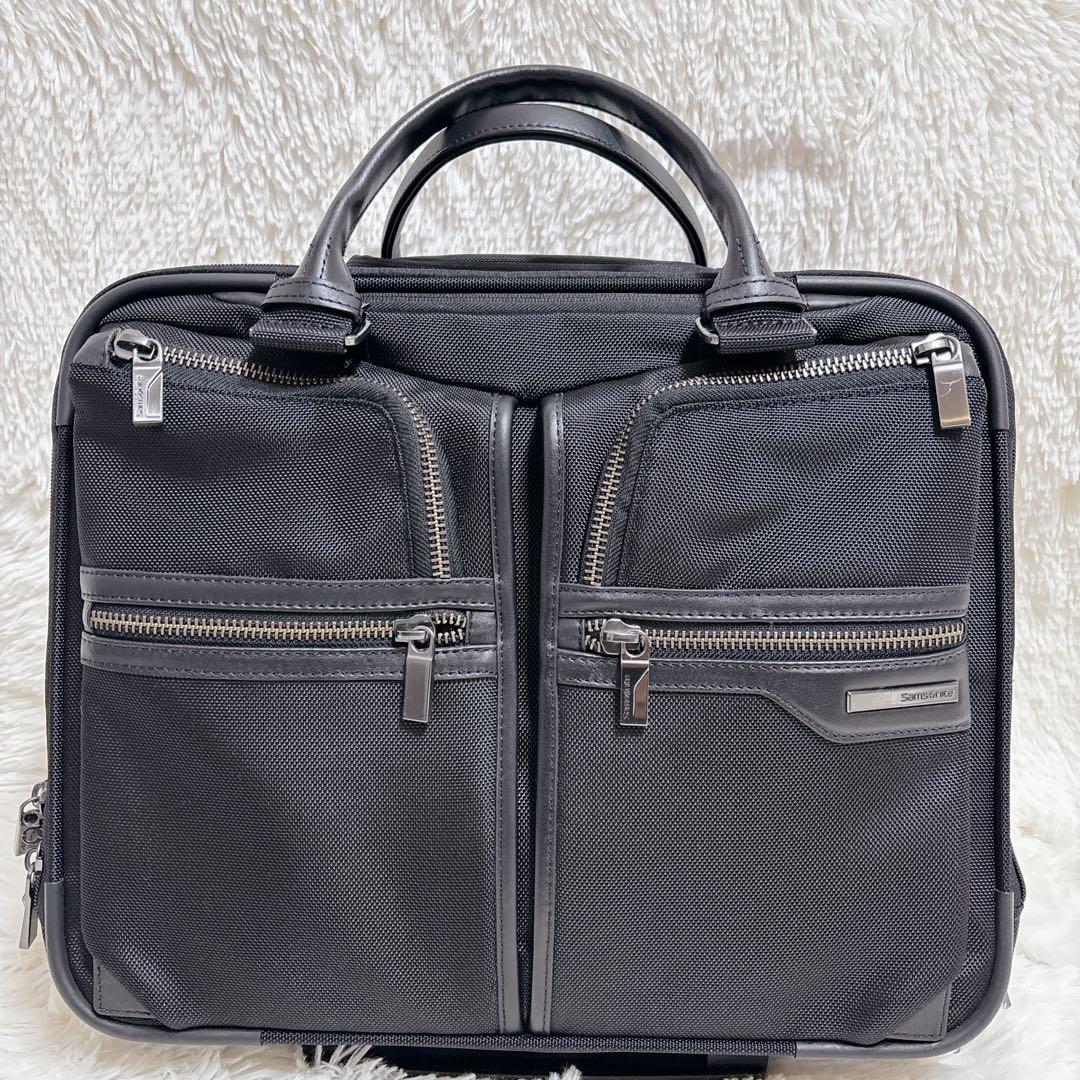 【希少デザイン】　Samsonite キャリー　ビジネス　ブラック　ソフト