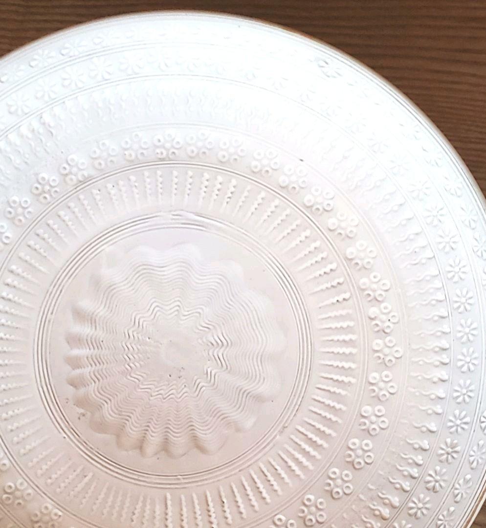 雲糸作品　大皿　〈京焼〉東山堂　　（清水焼)