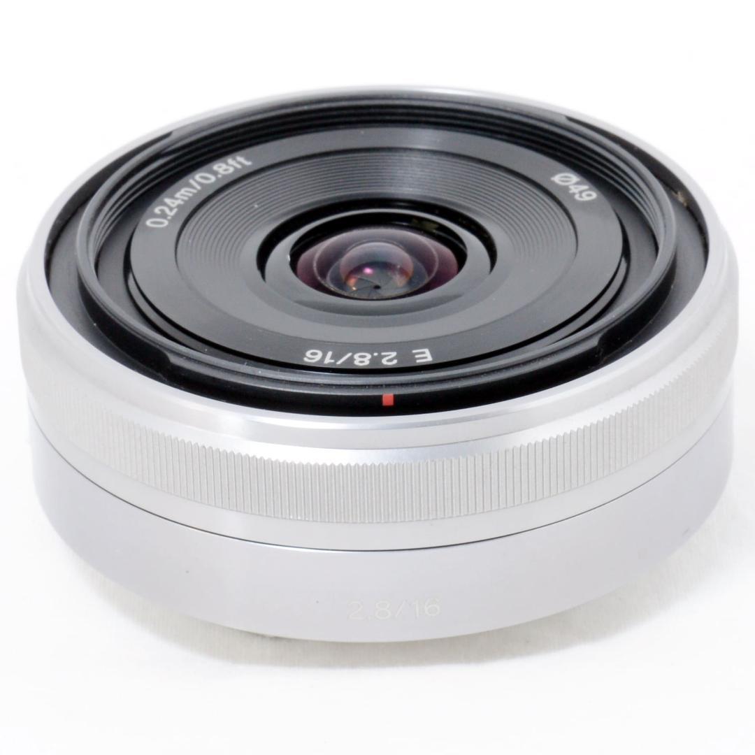 ⭐️美品⭐️SONY ソニー E 16mm F2.8 単焦点レンズ シルバー