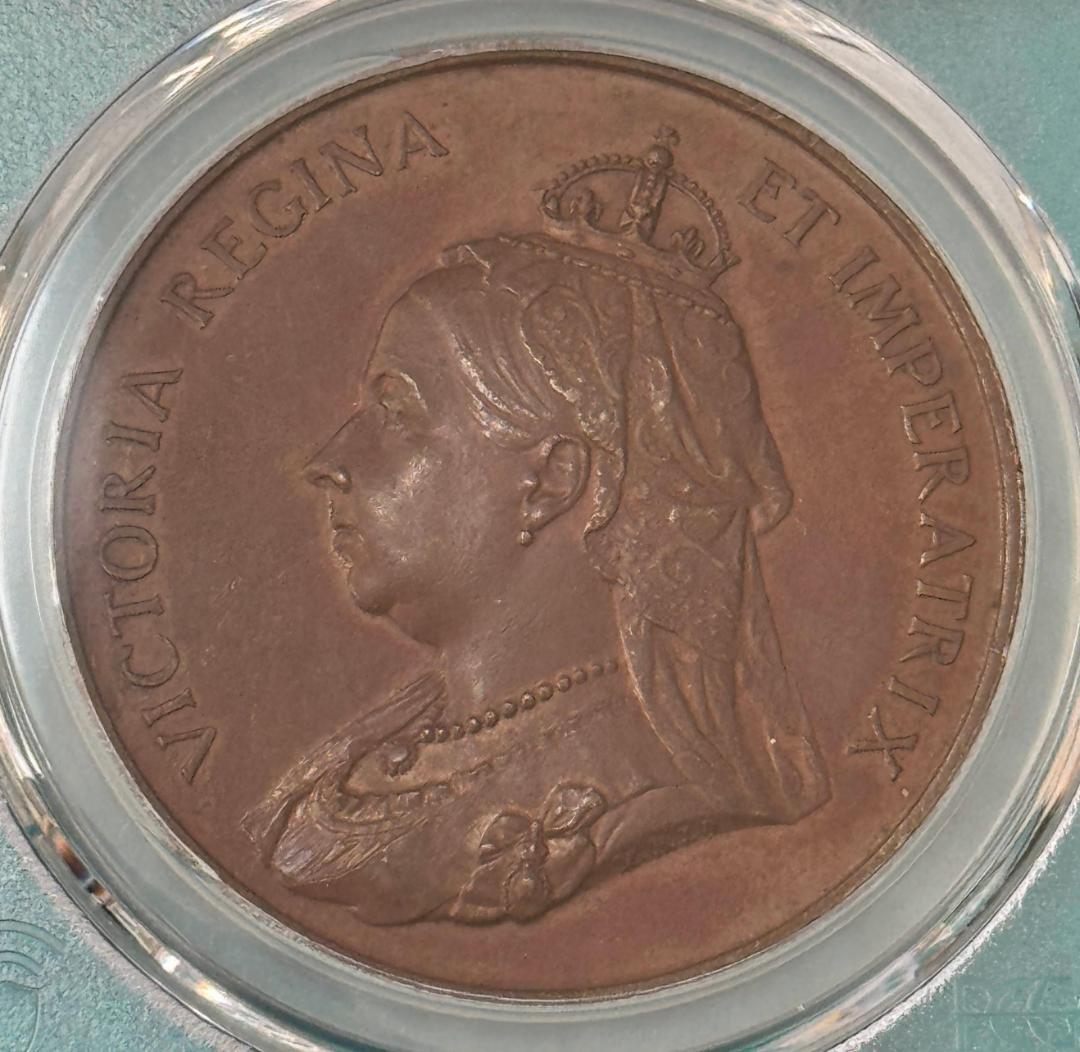 専用手配品　1897 イギリス ヴィクトリア ジュビリー ブロンズ メダル