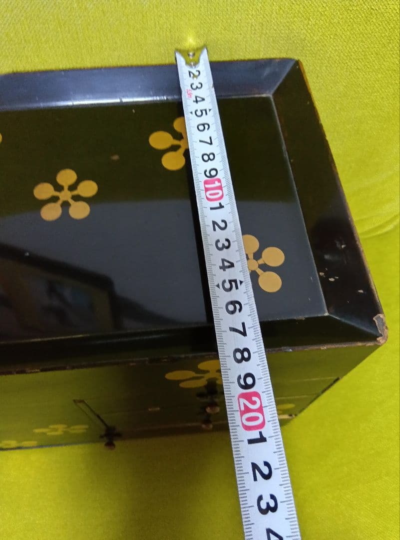 アンティーク　漆　金蒔絵　化粧箪笥　小たんす　かんざし入れ