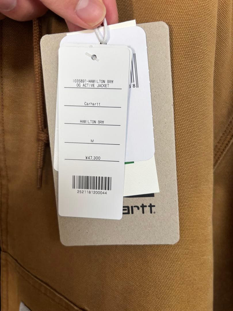 Carhartt active jacket アクティブジャケット　Ｍ