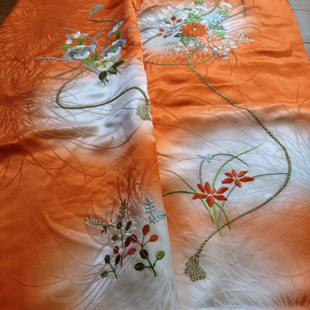 正絹　振袖　8枚　着物まとめ売り　リメイク用