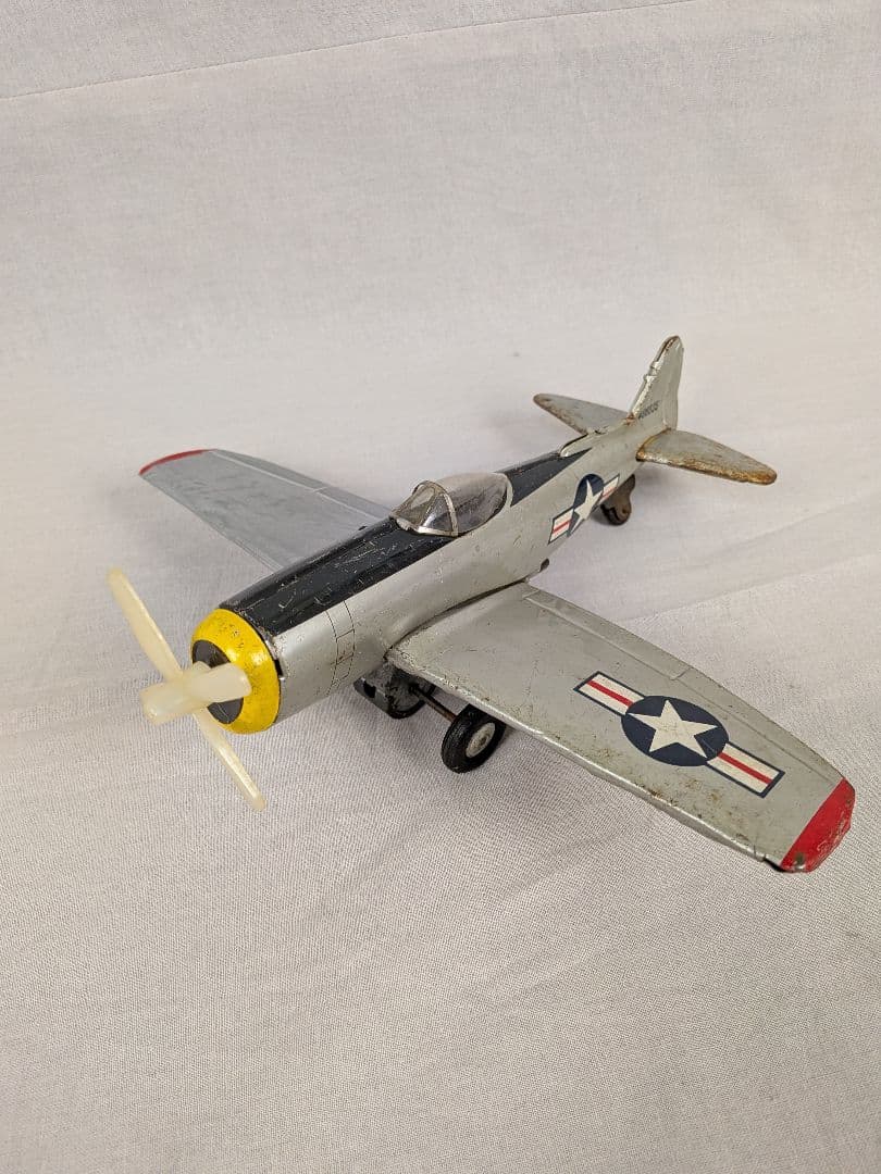 超レア★P-47サンダーボルト★ブリキ★HTC 1950年代 日本製★used