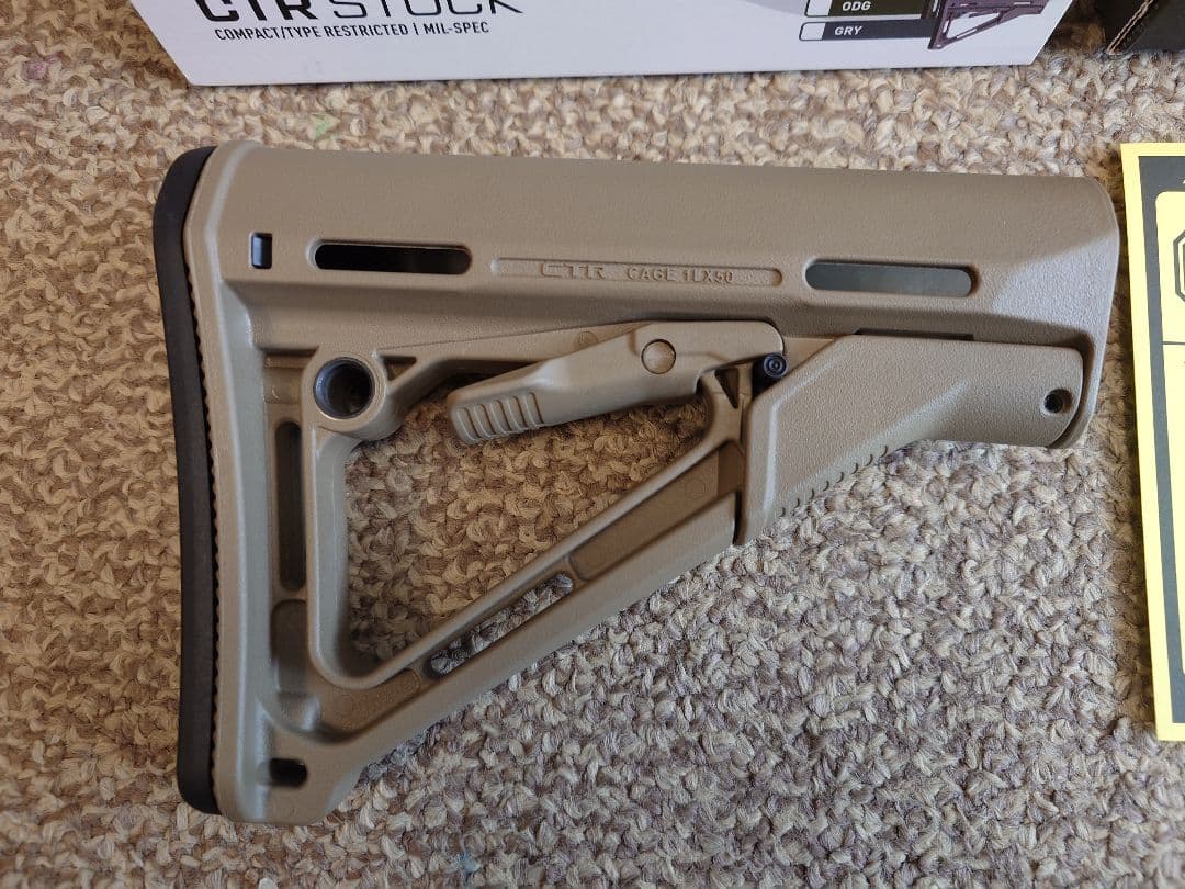 MAGPUL CTR STOCK FDE　実物