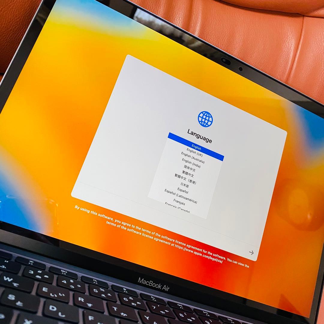 MacBook Air 13インチ M1 8GB 256GB 付属品未使用