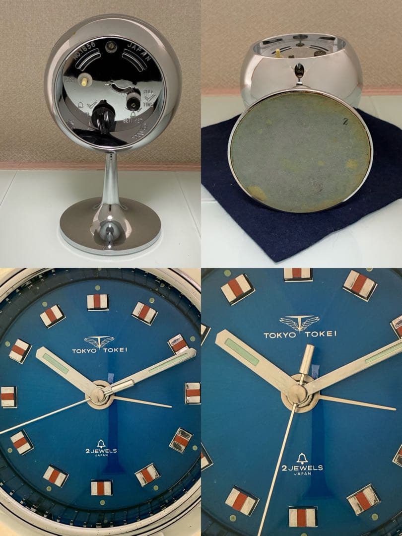 【美品】TOKYO TOKEI 東京時計 一本脚 ゼンマイ