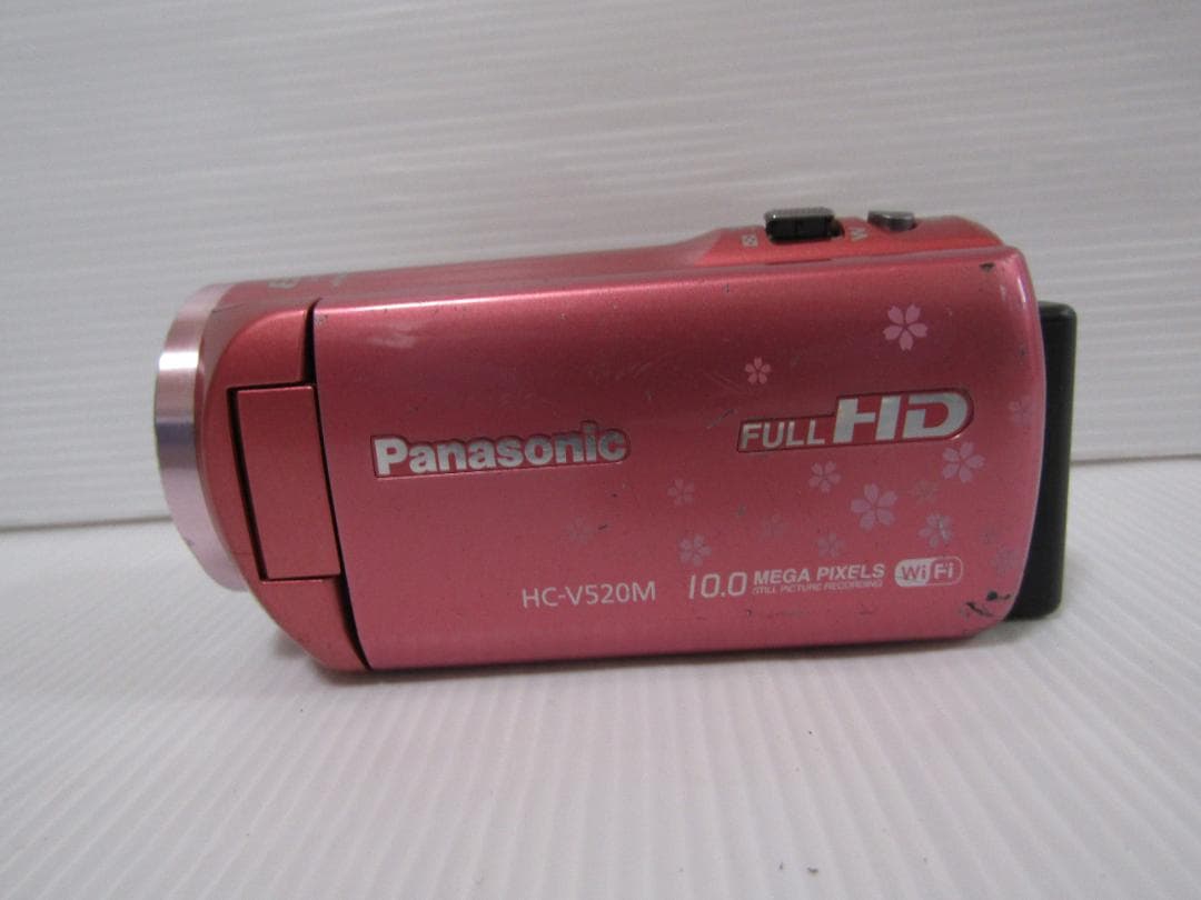 K0578 Panasonic HC-V520M フルHDビデオカメラ
