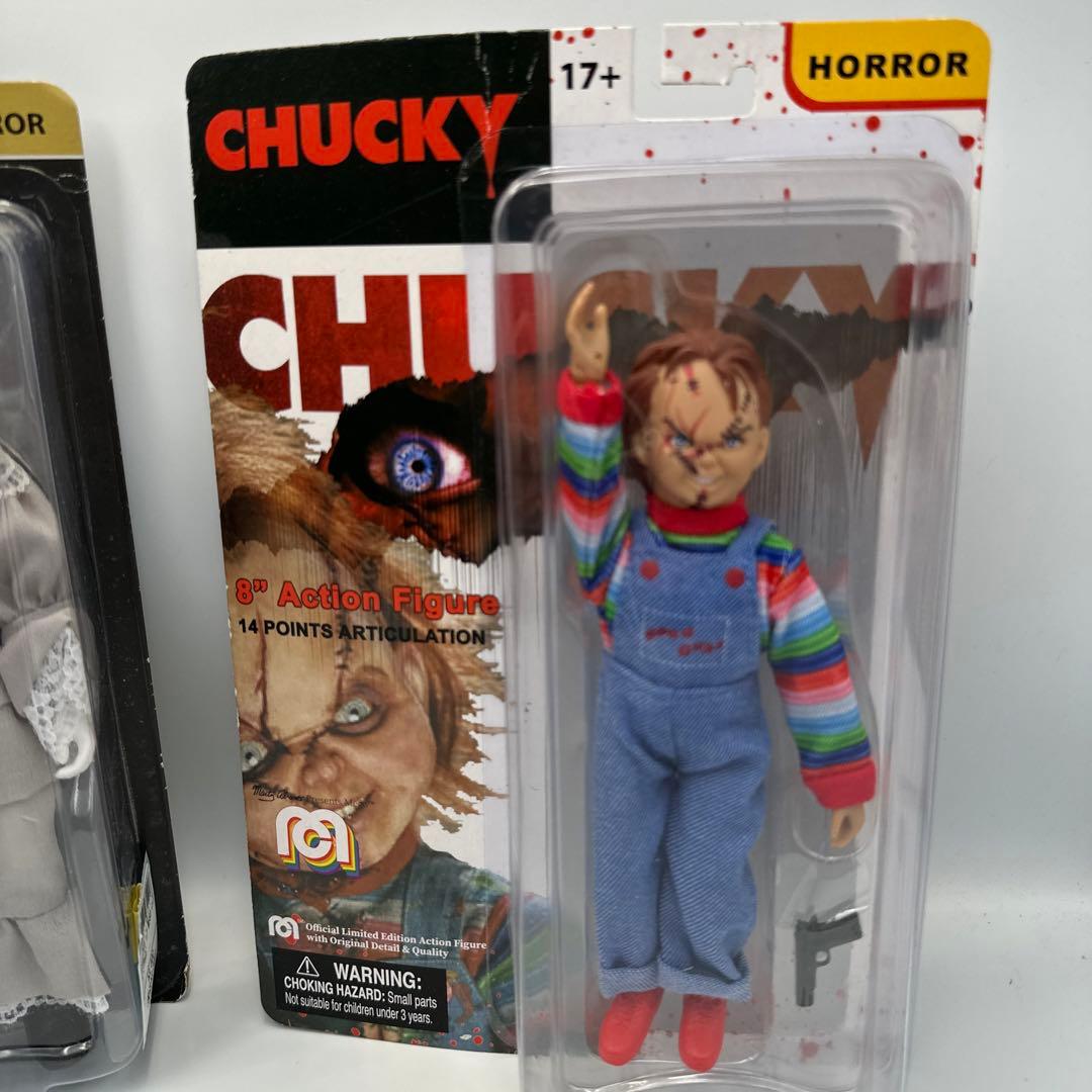 未開封ITペニーワイズとチャッキーのアクションホラーフィギュア