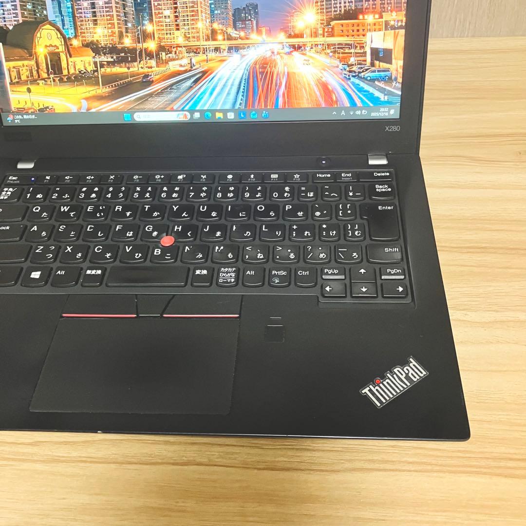 第8世代！Lenovo ThinkPadX280 Windows11 ノートPC