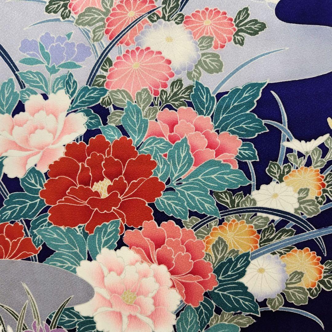 SALE中☆振袖フルセット(7点)・成人式・古典柄・金彩加工・胴裏正絹・高級手縫