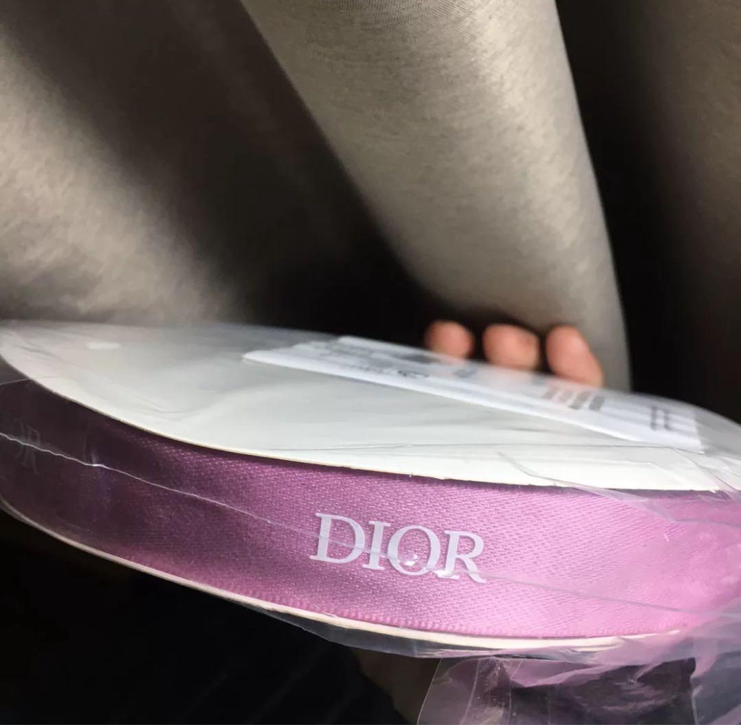 ディオール　2024年バレンタイン限定　 ピンクリボン　1ロール　50メートル