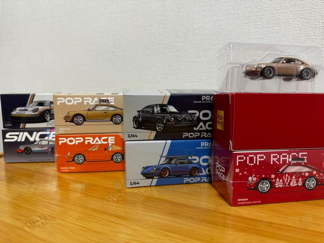【POP RACE】Porsche Shinger / RWB 8台セット
