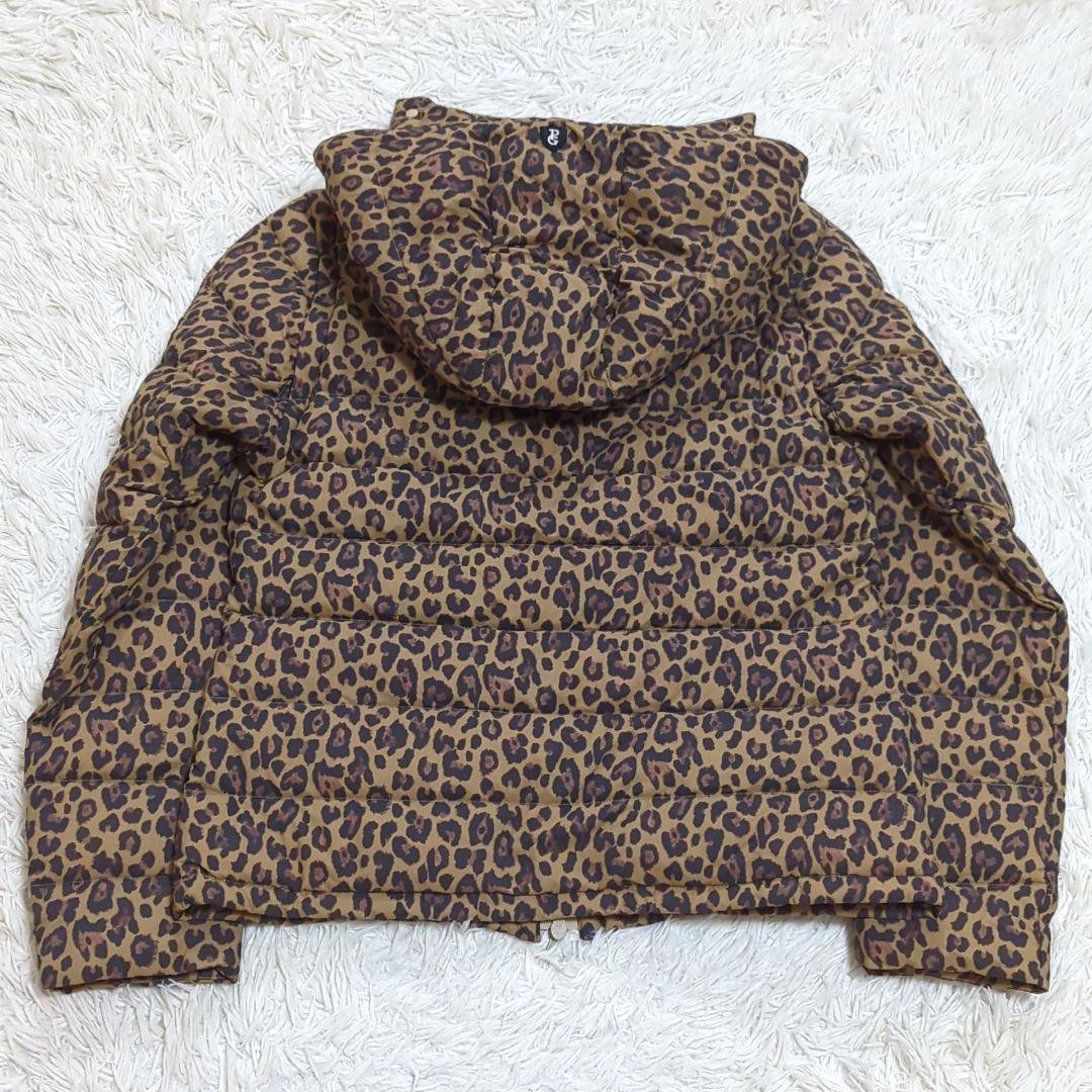 未使用級 パーリーゲイツ 2 近年モデル 4way ダウンジャケット レオパード