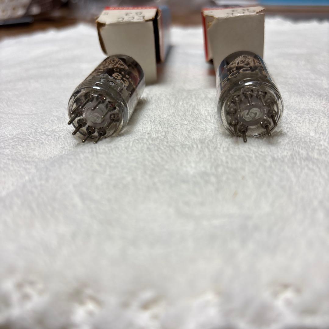 Telefunken ECC83 真空管 2個セット