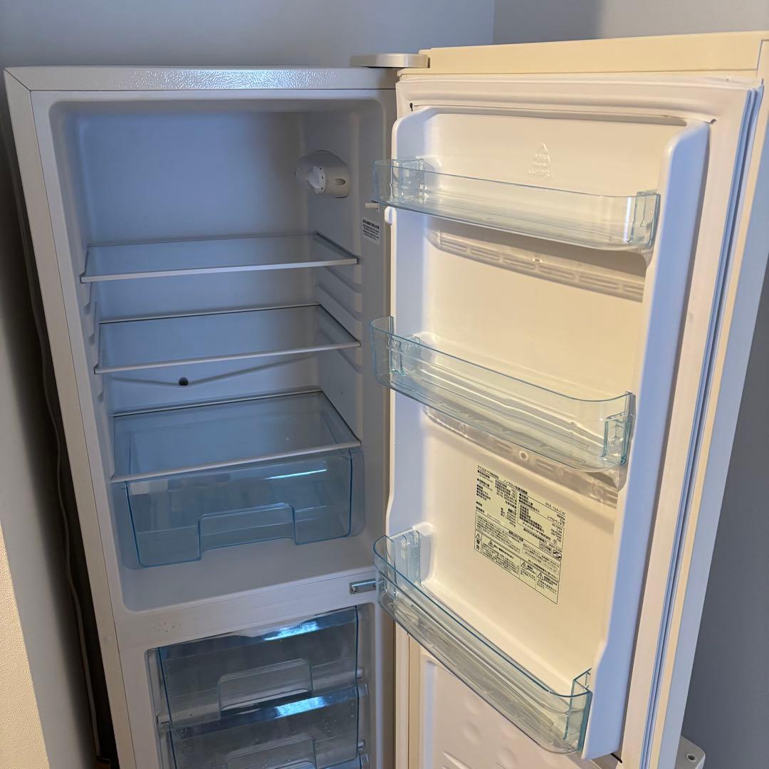 アイリスオーヤマ 162L 冷蔵庫 一人暮らし 小型 アイボリー 2023年製