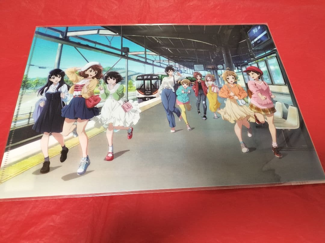 響けユーフォニアム　ひらかたパーク　A4クリアファイル 8枚セット