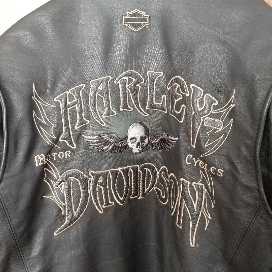 Harley-Davidson シングルライダースジャケット 黒