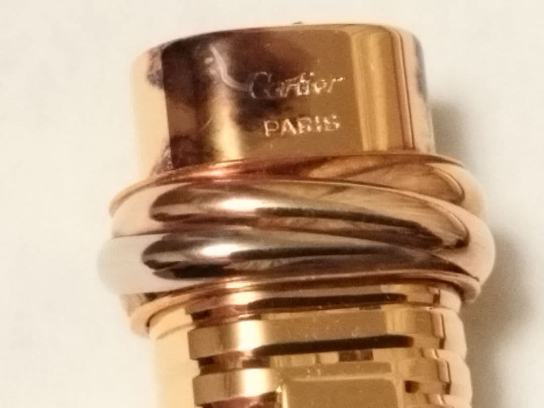 カルティエ　万年筆　Cartier Les Must ゴールド