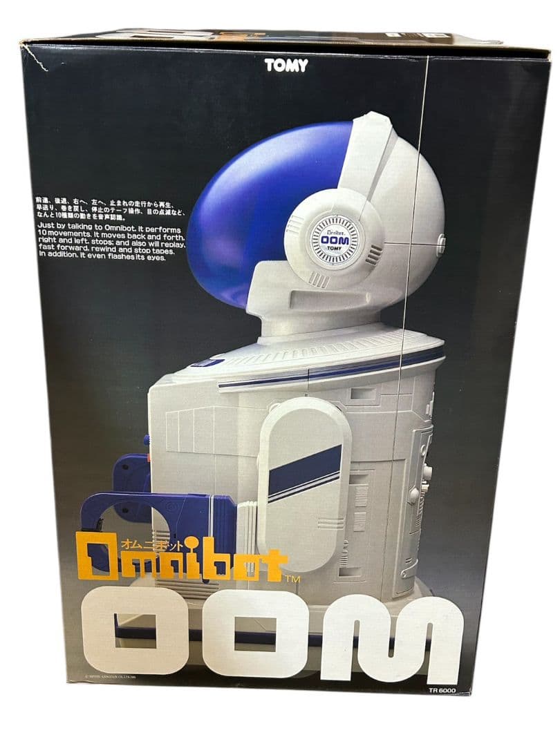168 【極美品】 初代 TOMY　オムニボット 　元箱付き