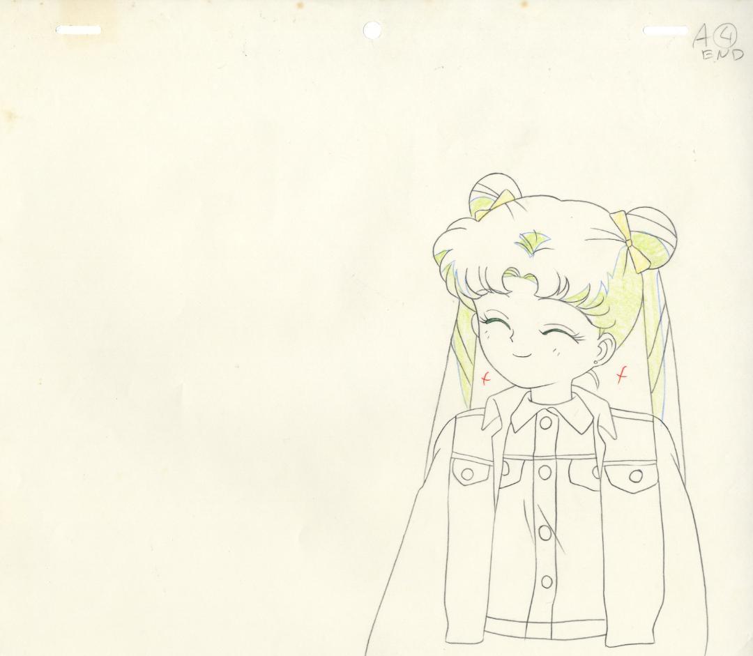 美少女戦士セーラームーン 美奈子 うさぎ セル画