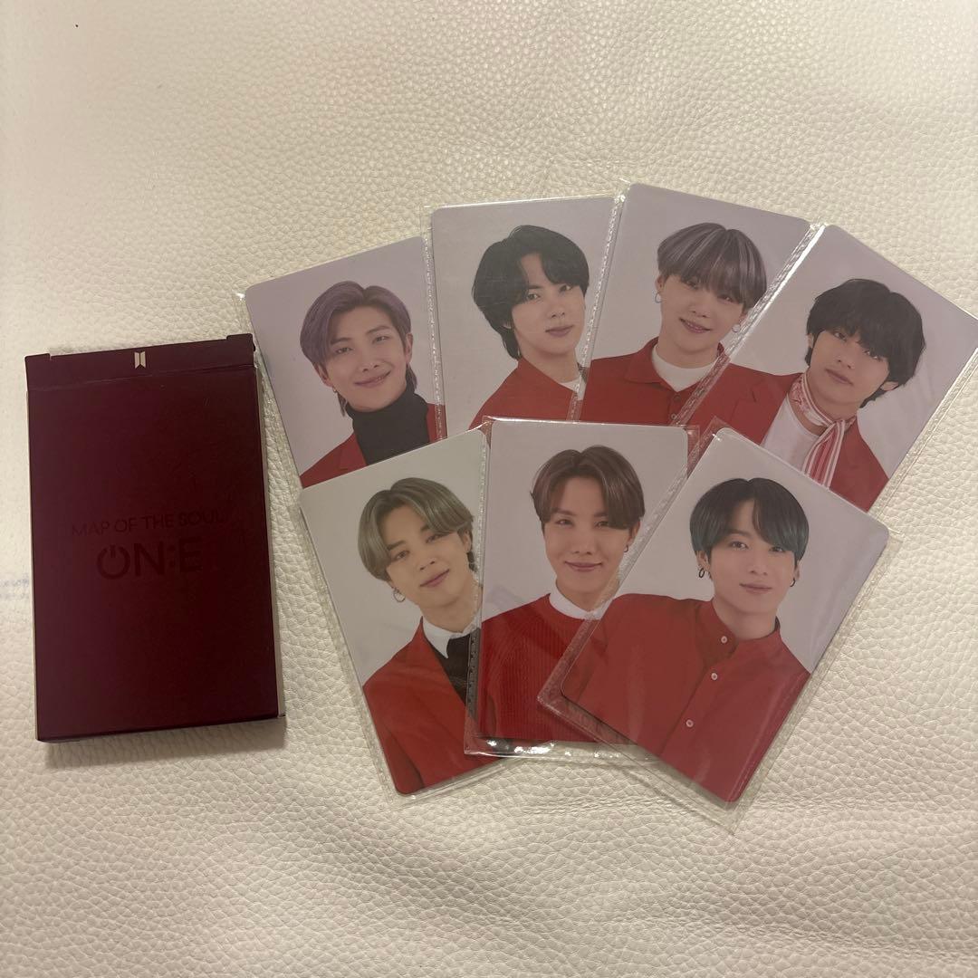 BTS MOS one テテ　グク　ジミン　ジン　カードチケット