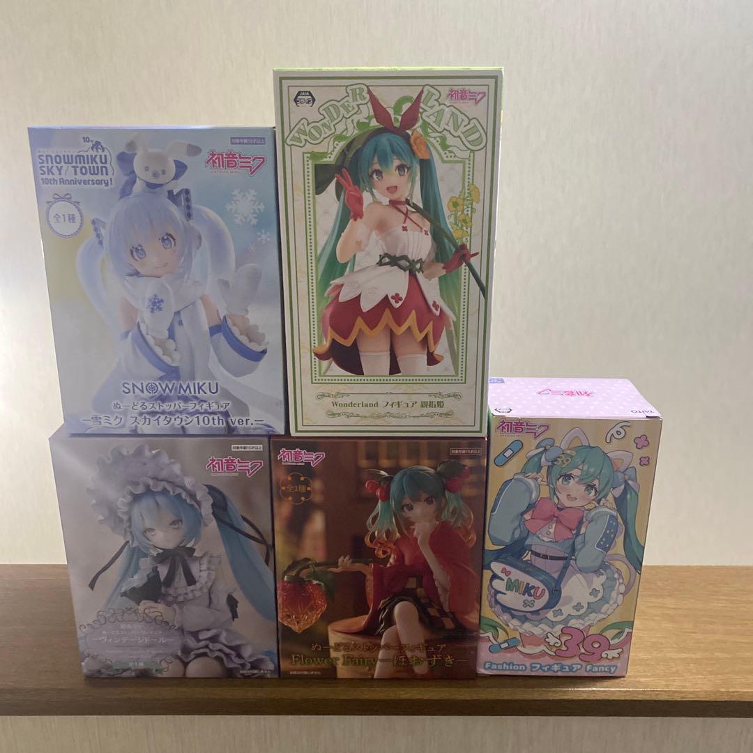 【新品・未開封】初音ミク フィギュア まとめ売り♪ ②