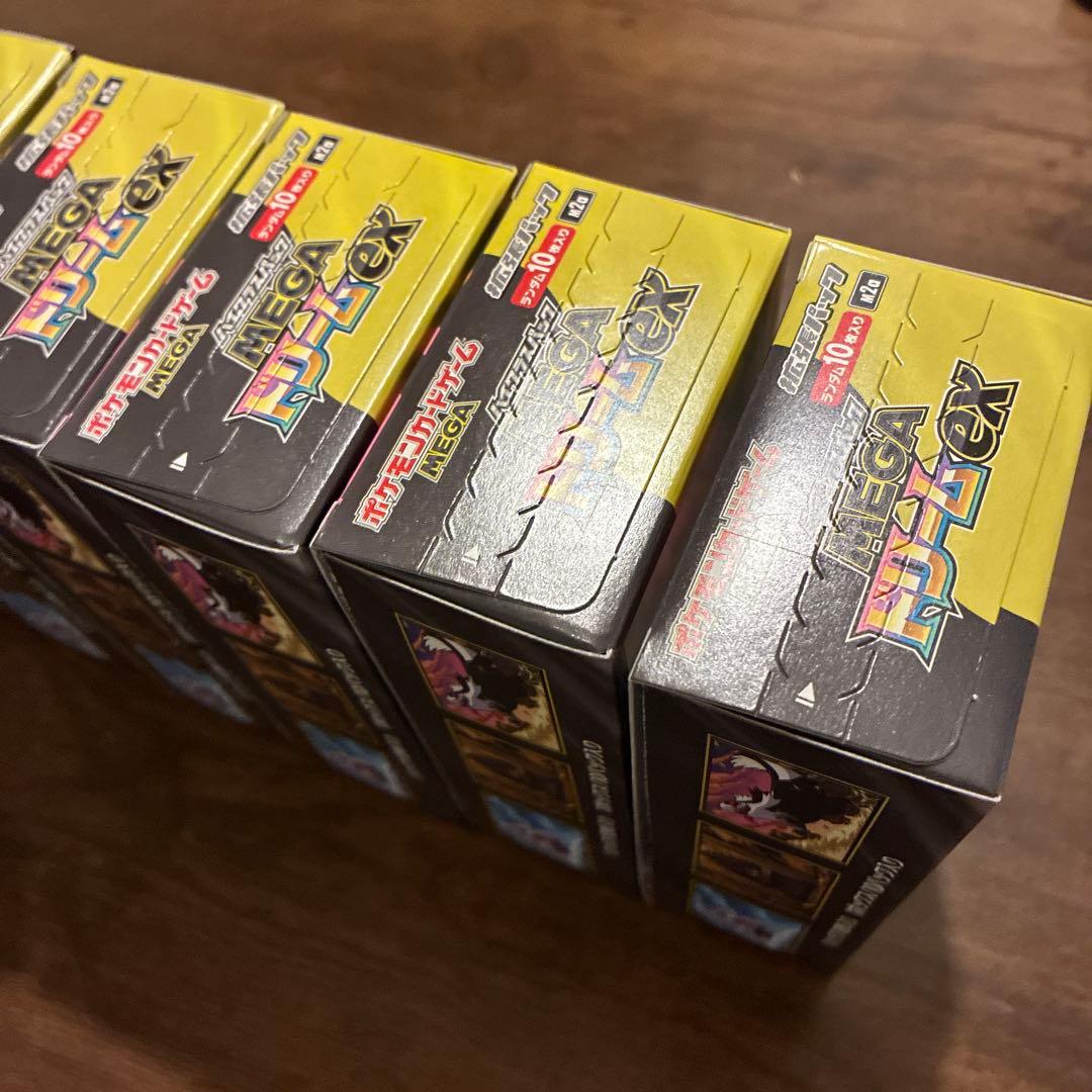 ポケモンカード MEGAドリームex 6BOX シュリンクなし