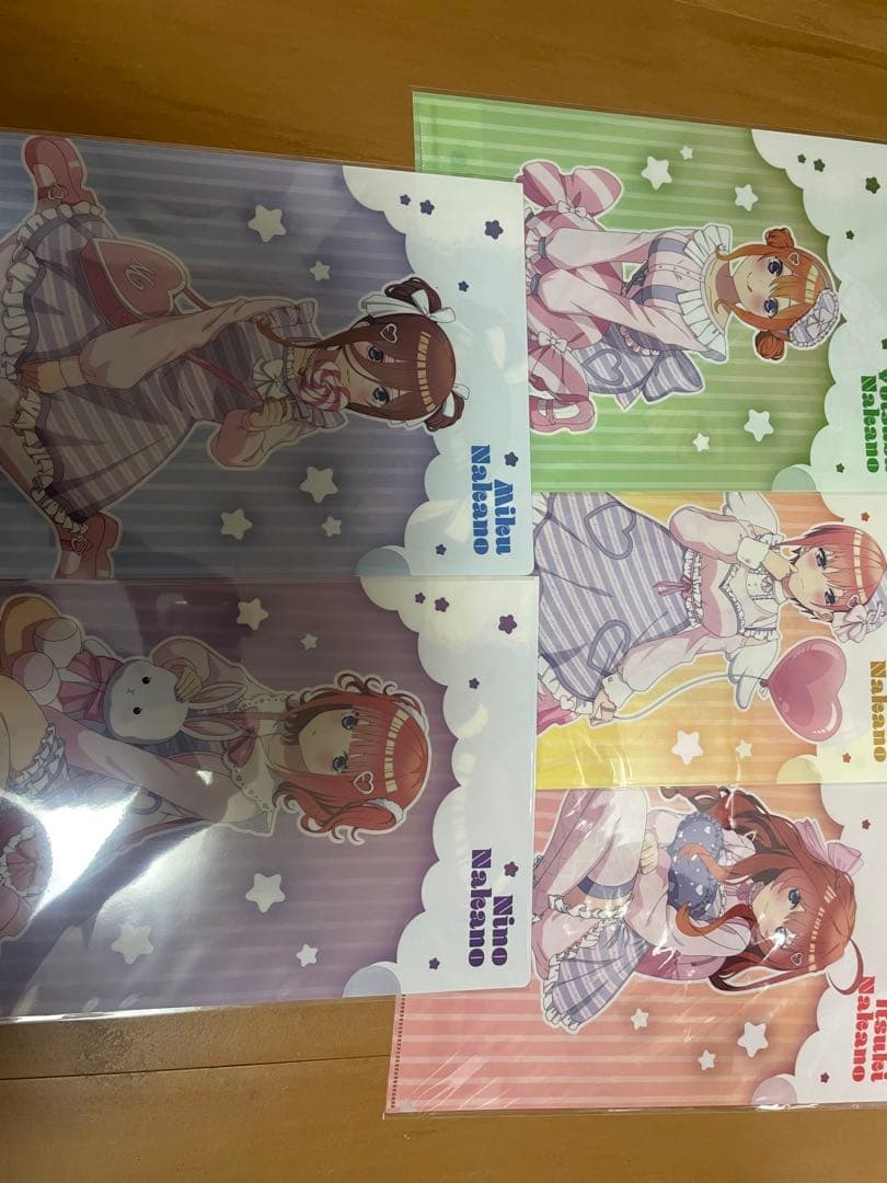 五等分の花嫁 クリアファイルセット　25枚