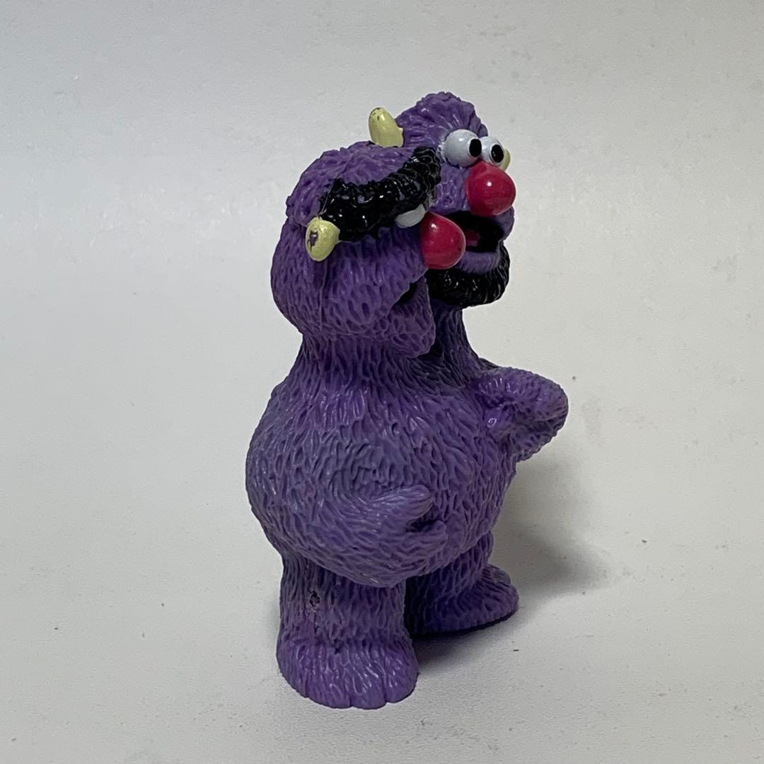 セサミストリート ツーヘッド モンスター PVC フィギュア ヴィンテージ